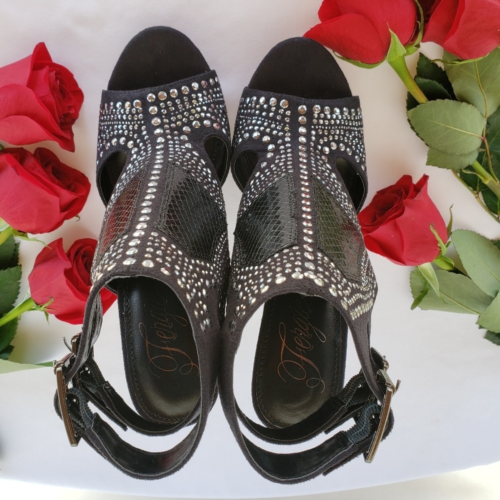 Fergie Studded Platform Sandal - Picture 4 of 6
